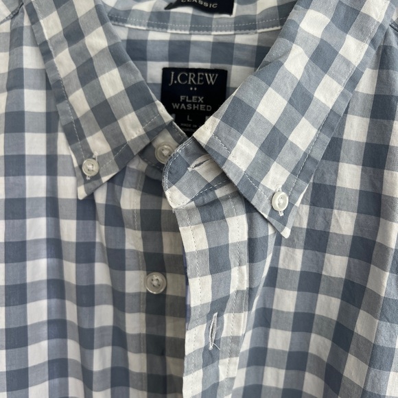 J Crew Checked Button Down - Picture 5 of 5